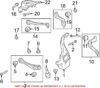 Genuine VW/Audi Steering Knuckle – Front Passenger Side 8K0407254R