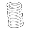 Genuine VW/Audi Coil Spring – Front 8K0411105DF