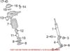 Genuine Coil Spring Seat 8 K0 412 103 C