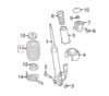 Genuine VW/Audi Coil Spring – Rear 8K0511115DK