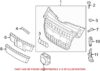 Genuine VW/Audi License Plate Bracket 8K0807285C 3FZ – Genuine VW/Genuine VW/Audi
