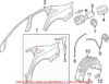Genuine VW/Audi Fuel Filler Housing Bracket 8K0809933C – Genuine VW/Genuine VW/Audi