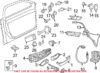 VW Door Hinge 8K0831402S