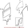 Genuine VW/Audi Window Channel – Front Driver Side 8K0837439J
