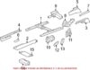 Genuine VW/Audi Seat Track – Passenger Side 8K0881184A