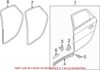 Genuine VW/Audi Door Seal – Rear Driver Side Outer 8K9839911Q