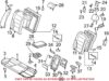 VW Seat Armrest Cup Holder 8P0885995B6PS