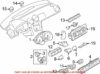 Genuine VW/Audi Headlight Switch 8P1941531DG5PR