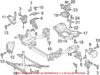 Genuine VW/Audi Engine Mount – Driver Side 8R0199381Q