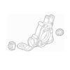 Genuine VW/Audi Steering Knuckle – Rear Driver Side 8R0505431F