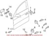 Genuine VW/Audi Door Check – Front 8R0837249F