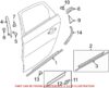 Genuine VW/Audi Stone Guard – Rear Driver Side 8R0839981C