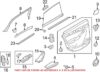 Genuine VW/Audi Door Armrest – Rear Passenger Side 8R086737424A