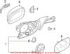 Genuine VW/Audi Blind Spot Detection System Warning Sensor – Passenger Side 8R1949146A