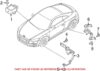 Genuine VW/Audi Headlight Level Sensor – Front Driver Side 8S0412521