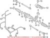 Genuine VW/Audi Steering Tie Rod End – Inner 8S0423810B