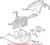 Genuine VW/Audi Steering Column Cover – Upper 8S0953491A6PS