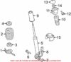 Genuine VW/Audi Shock Absorber – Rear 8T0513035F