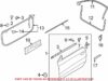 Genuine VW/Audi Door Seal – Passenger Side 8T0837912G