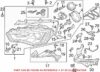Genuine VW/Audi Headlight Bracket – Driver Side 8T0941453D
