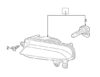 Genuine VW/Audi Foglight Assembly – Driver Side 8T0941699F