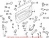 Genuine VW/Audi Door Window Switch Bezel – Front Driver Side 8T1959527A7PE