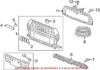 Genuine VW/Audi License Plate Bracket – Front 8U0807287CT94