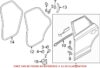 Genuine VW/Audi Door Seal – Rear Driver Side Outer 8U0839911B