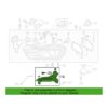 Genuine VW/Audi Headlight Bracket – Passenger Side Lower 8U0941454