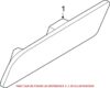 Genuine VW/Audi Side Marker Light – Front Passenger Side 8U0945072