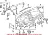 Genuine VW/Audi Dashboard Air Vent – Center 8U1820951ESXI