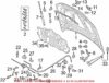 Genuine VW/Audi Hood Safety Catch 8V0823480A