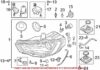 Genuine VW/Audi Headlight Assembly – Front Passenger Side 8V0941044B