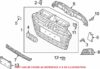 Genuine VW/Audi Grille – Front Driver Side Lower 8V3807681AEESM