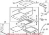 VW Sunroof Cover Bracket 8V3877355B