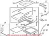 VW Sunroof Cover Hardware Kit 8V3898803B