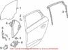 Genuine VW/Audi Window Regulator – Rear Passenger Side 8V4839462