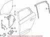 Genuine VW/Audi Window Channel – Rear Driver Side 8V5839439C