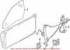 Genuine VW/Audi Window Regulator – Front Passenger Side 8V7837462B