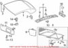 Genuine VW/Audi Sun Visor – Driver Side 8V7857551N24A