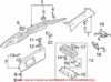 Genuine VW/Audi Sun Visor – Driver Side 8V7857551T24A