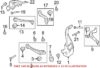 Genuine VW/Audi Suspension Control Arm – Front Driver Side Upper Forward 8W0407505C