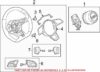 Genuine VW/Audi Steering Wheel 8W0419091DJJAJ