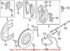 Genuine VW/Audi Brake Hose – Front Driver Side (637mm) 8W0611707G