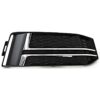 Genuine VW/Audi Foglight Grille – Passenger Side (Satin Black/Black) (S-Line) 8W0807682FRU6