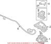 Genuine VW/Audi Automatic Transmission Shift Lever