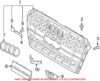 Genuine VW/Audi License Plate Bracket – Front 8W6807287BRN4