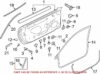 Genuine VW/Audi Door Seal – Front Driver Side Upper 8W6854543