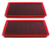 BMC 2014 Land Rover Discovery IV 3.0 Replacement Panel Air Filter (2 Filters Req.)