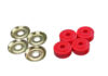 Energy Suspension Red Shock Tower Bushing Set 7/8in Nipple 3/8in ID 1-1/4in OD